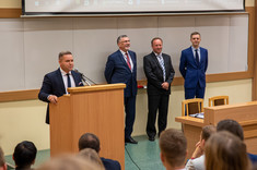 Immatrykulacja studentów I roku Wydziału Zarządzania