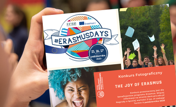 Konkurs fotograficzny The Joy of Erasmus