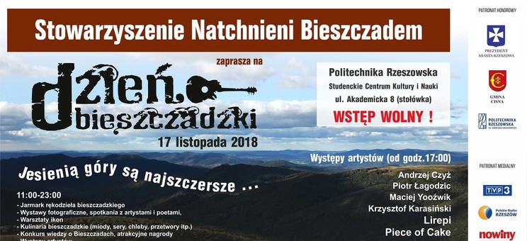 Zaproszenie na II Dzień Bieszczadzki w Politechnice Rzeszowskiej