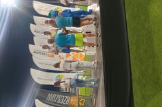 Zdjęcie z dekoracji zwycięzców biegu 