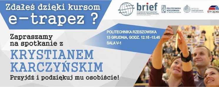 E-matematyk – Krystian Karczyński na Politechnice Rzeszowskiej