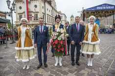 [FOTO] Obchody rocznicy uchwalenia Konstytucji 3 maja z udziałem władz PRz