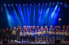 Koncert świąteczny dla żołnierzy WOT pełniących służbę w obronie granic Polski,