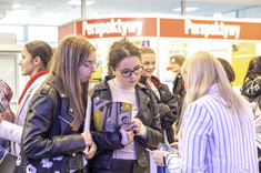 Stoisko Politechniki Rzeszowskiej przyciągało tłumy maturzystów