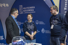 Od lewej: dr inż. Paweł Dymora, mgr Aneta Rembisz, dr Andrzej Bąk,